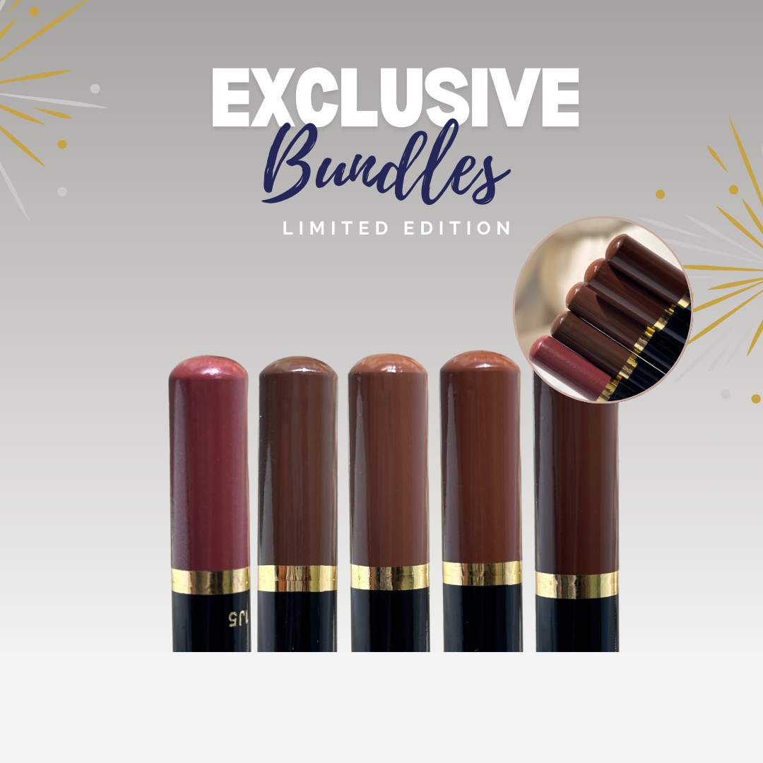 Lip Liner Bundle – Set of 4 High-Quality Shades