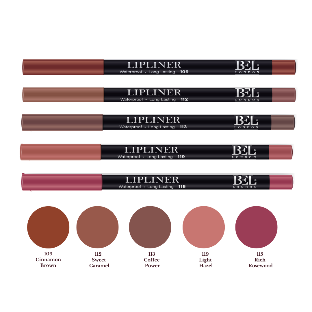 BEL London Lip Liners Set of 5