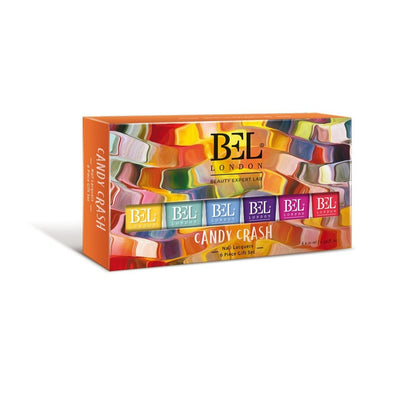 BEL London Candy Crash Nail Set - 6 Pack Nail Lacquers Gift Box