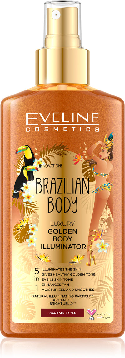 Brazilian Body 5 in 1 Luxury Golden Body Illuminator (150ml)