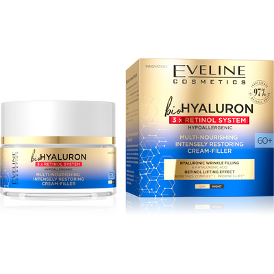 Bio Hyaluron 3X Retinol System Cream 60+