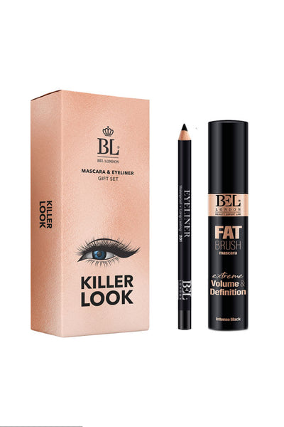 BEL London Killer Look Mascara & Eyeliner Gift Set