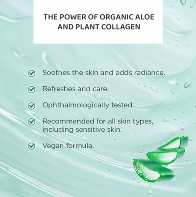 Organic Aloe + Collagen Face Wash Foam