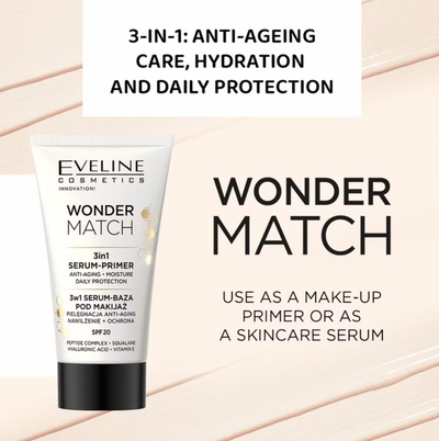 Wonder Match SPF 20 Serum-Makeup Base 3in1