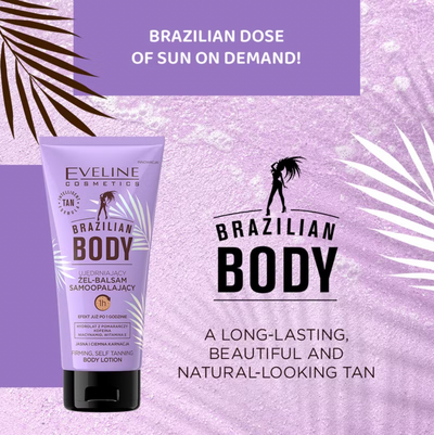 Brazilian Body Self Tanning Body Lotion