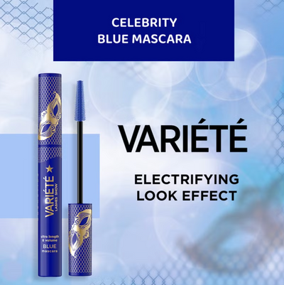 Variete Lengthening and Thickening Blue Mascara