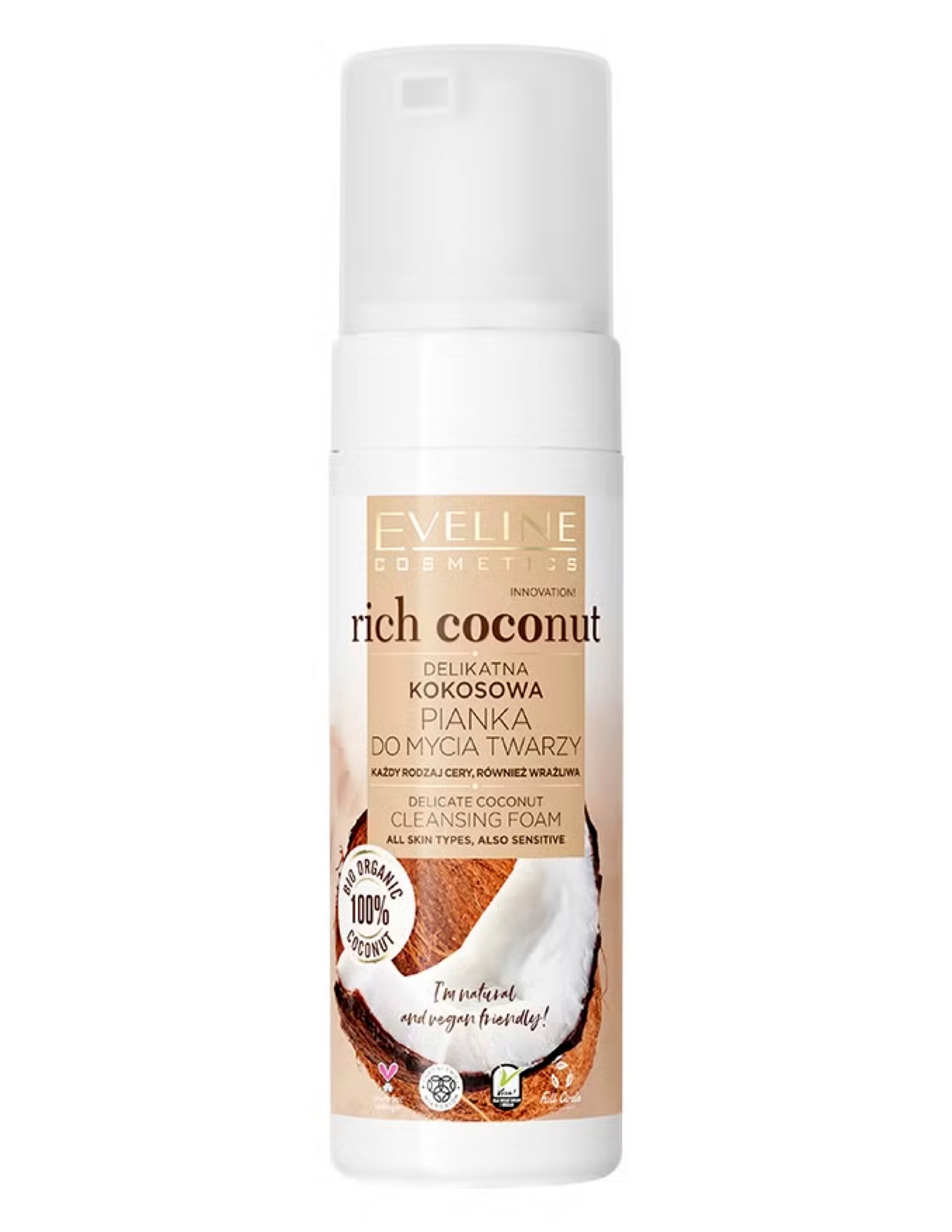 Rich Coconut Delicate Face Wash Foam