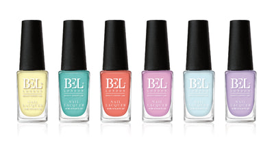 BEL London The Pastels Nail Set - 6 Pack Nail Lacquers Gift Box