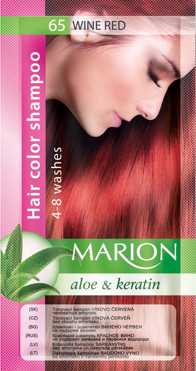 Marion Gray Hair Color Shampoo Hair Dye Kit with Aloe and Keratin (2 pack) eveline-cosmetics.myshopify.com