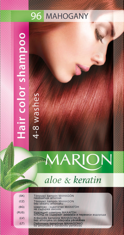 Marion Gray Hair Color Shampoo Hair Dye Kit with Aloe and Keratin (2 pack) eveline-cosmetics.myshopify.com