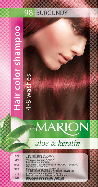 Marion Gray Hair Color Shampoo Hair Dye Kit with Aloe and Keratin (2 pack) eveline-cosmetics.myshopify.com