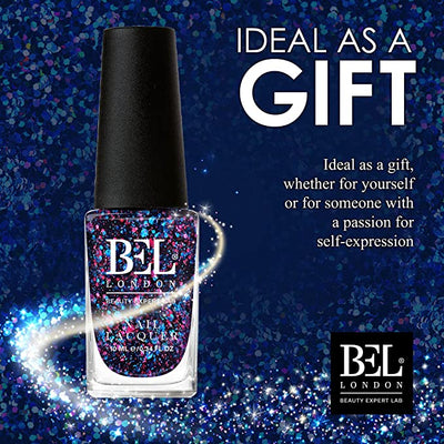 BEL London Razzle Dazzle Nail Set - 6 Pack Nail Lacquers Gift Box