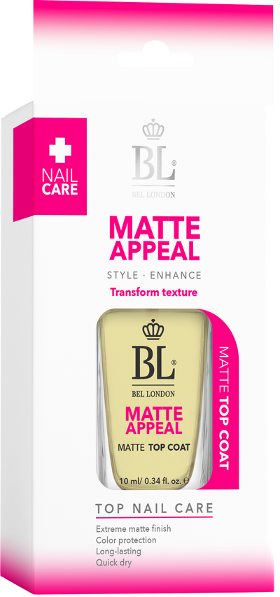 BEL London Matte Appeal Matte Top Coat