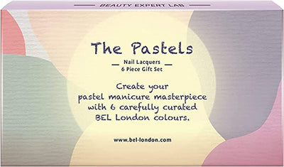 BEL London The Pastels Nail Set - 6 Pack Nail Lacquers Gift Box