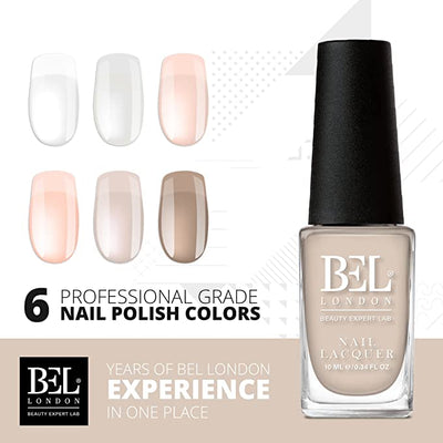 BEL London The Frenchie Nail Set - 6 Pack Nail Lacquers Gift Box