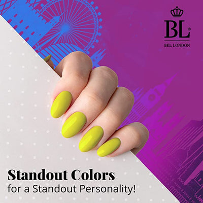 BEL London Neon City Nail Set - 6 Pack Nail Lacquers Gift Box